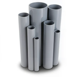 UPVC Pipes Nominal Pressure 16/20 Outside Diameter 40 mm Thickness 3.0 mm Gray