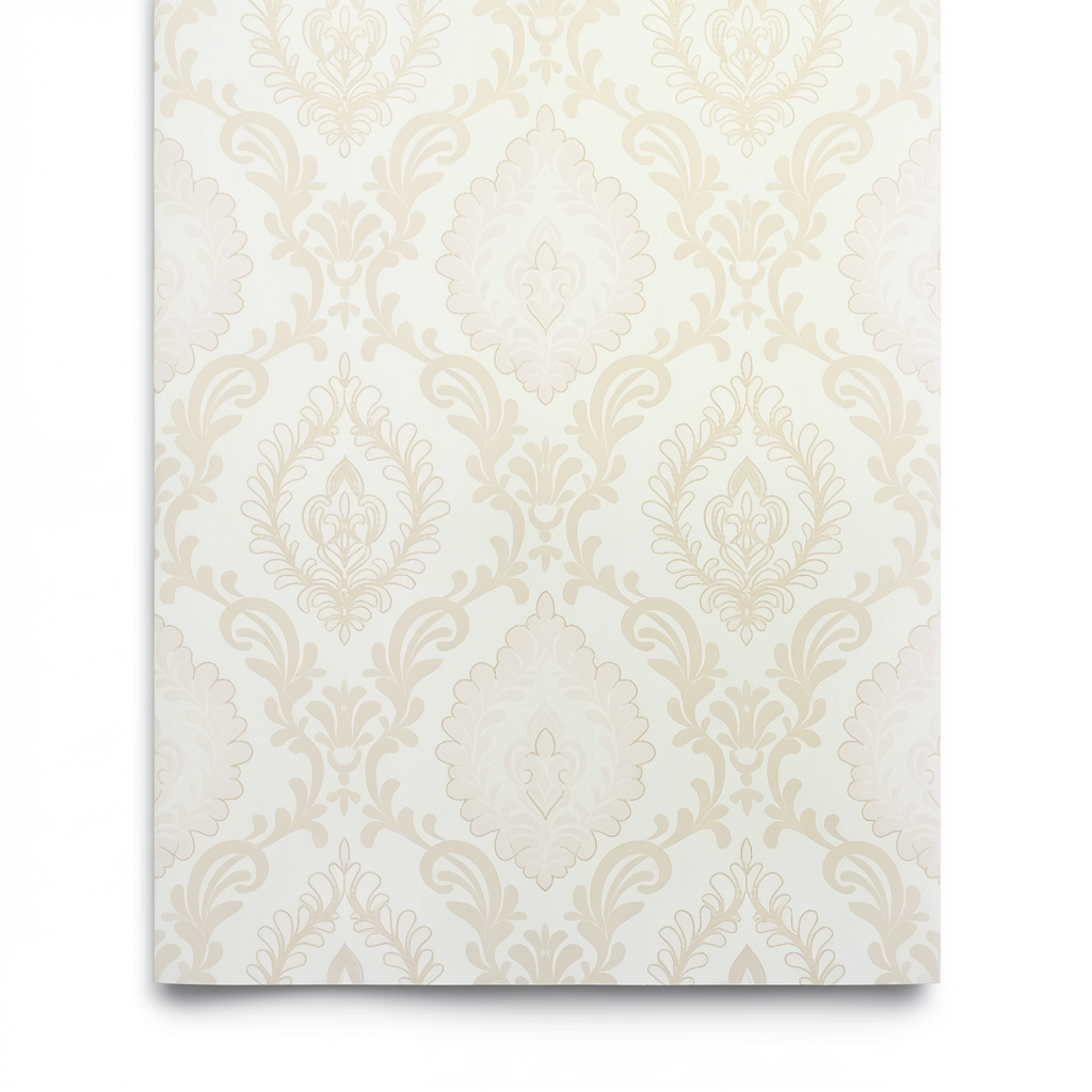 German Classic Wallpaper 10m x 0.53m Light Beige, Model 10030-02