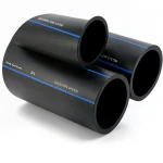 مواسير HDPE السعودي PE 80 ضغط 12.5 بار مقاس 630 مم سمك 57.2 مم لون اسود