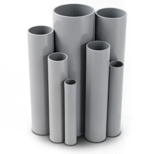 UPVC Pipes Pressure 16/20 Outside Diameter 125 mm Thickness 9.3 mm Gray