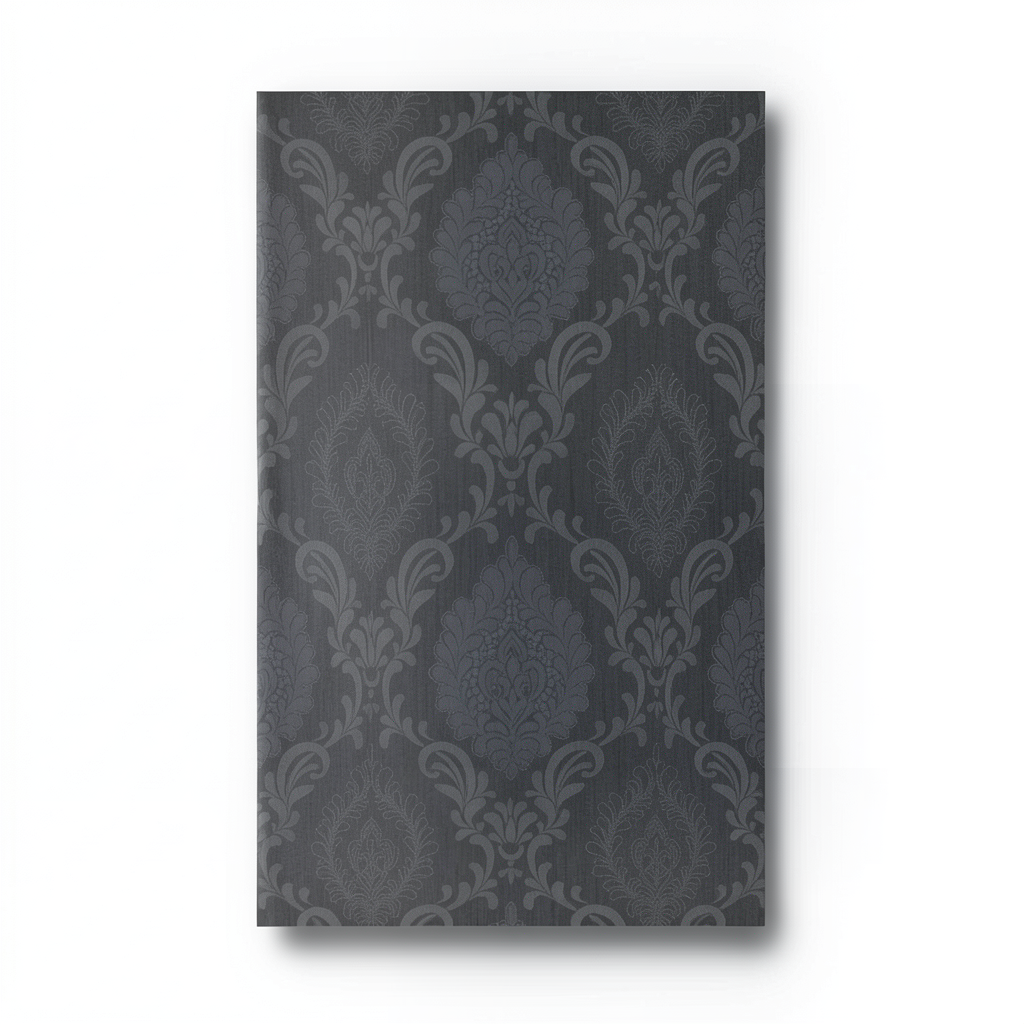 Classic Wallpaper 10m x 0.53m Dark Gray, Model 10030-15