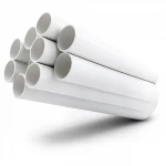 UPVC Pipes Al-Rajhi Nominal Pressure 17.2 Bar Size 8 inch Thickness 12.9 mm White Colour