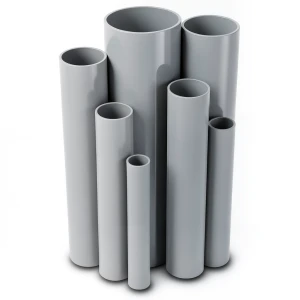 UPVC Pipes Nominal Pressure 16/20 Outside Diameter 160 mm Thickness 11.9 mm Gray