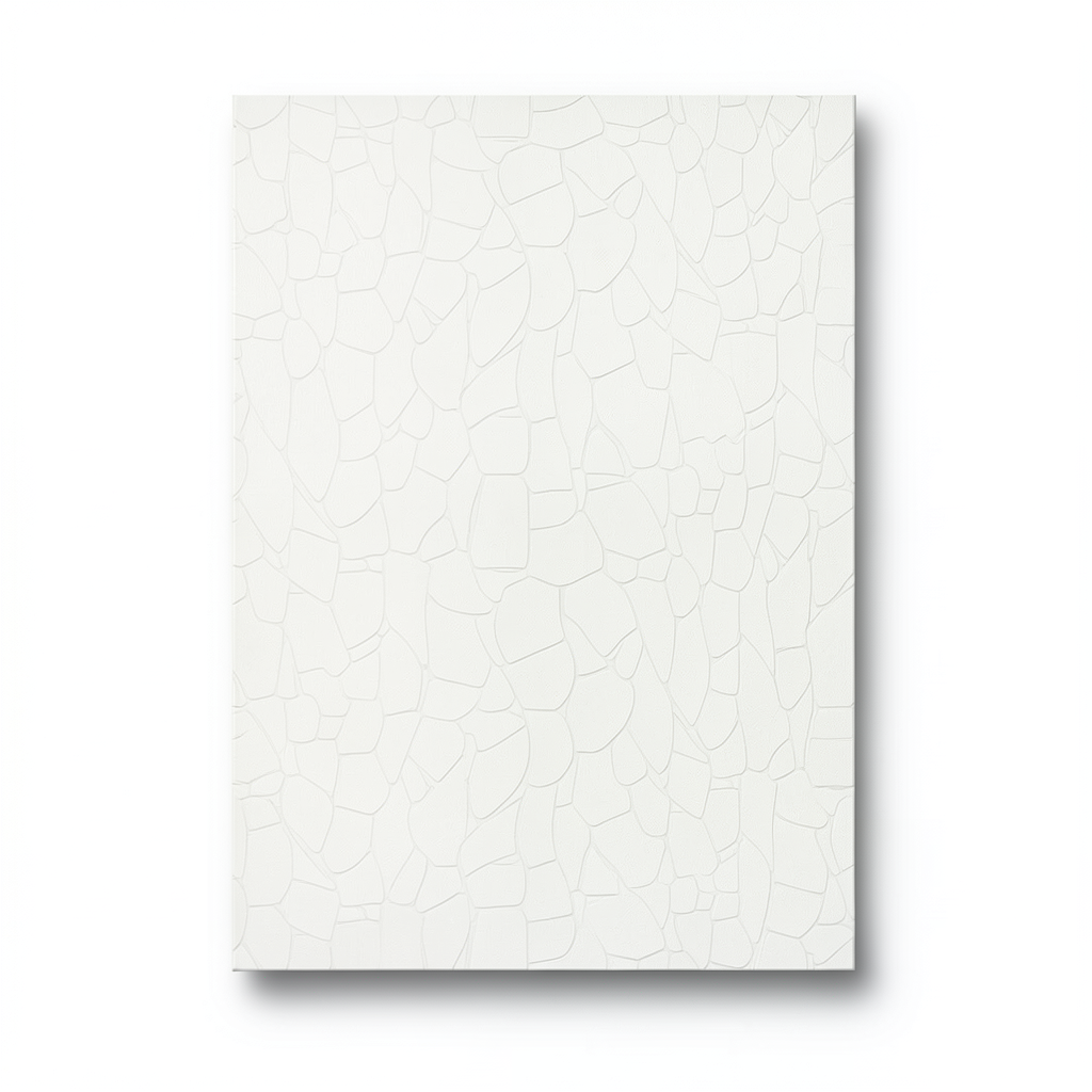 German Patterned Wall Covering 10m x 0.53m Off White, Model 10032-01