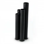 أنابيب HDPE الجودة   SDR 22  قطر خارجي 450 مم سمك 20.5 مم لون اسود