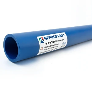 مواسير HDPE PE 80 ضغط 4 بار قطر خارجي 500 مم سمك 15.3 مم لون ازرق | نيبروبلاست