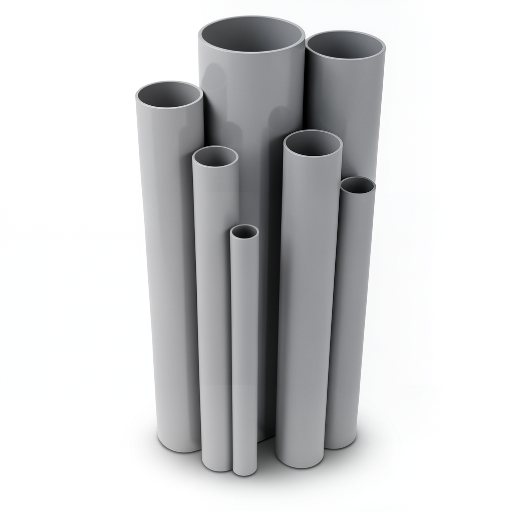 UPVC Pipes Nominal Pressure 16/20 Outside Diameter 75 mm Thickness 5.6 mm Gray