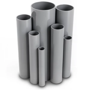 مواسير UPVC ضغط 16/20 قطر خارجي 125 مم سمك 9.3 مم لون رمادي