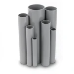 UPVC Pipes Pressure 16/20 Outside Diameter 250 mm Thickness 18.6 mm Gray