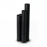 أنابيب HDPE الجودة   SDR 22  قطر خارجي 160 مم سمك 7.3 مم لون اسود