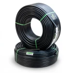 HDPE Pipes PE 80 Pressure 4 Bar Outside Diameter 125 mm Thickness 3.9 mm Black | NEPROPLAST