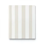 German Striped Wall Covering 10m x 0.53m Light Beige, Model 440218