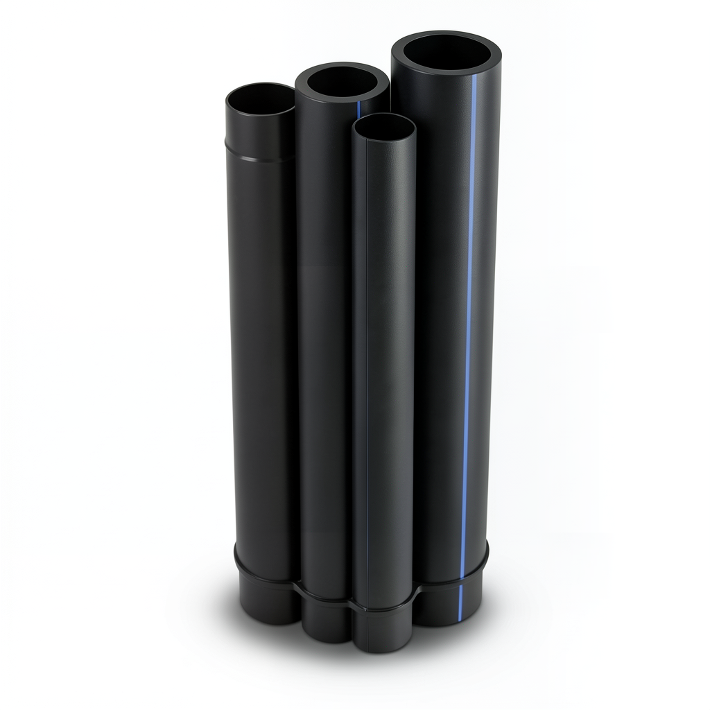 Neproplast HDPE Pipes PE 80 Pressure 4 Bar Outside Diameter 180 mm Thickness 5.5 mm Black | NEPROPLAST