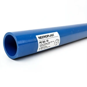 مواسير HDPE PE 80 ضغط 4 بار قطر خارجي 450 مم سمك 13.8 مم لون ازرق | نيبروبلاست