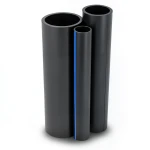 HDPE Pipes PE 80 Pressure 4 Bar Outside Diameter 225 mm Thickness 6.9 mm Black | NEPROPLAST