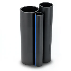 مواسير HDPE PE 80 ضغط 4 بار قطر خارجي 225 مم سمك 6.9 مم لون اسود | نيبروبلاست