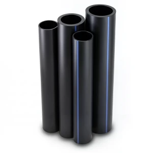 Neproplast HDPE Pipes PE 80 Pressure 4 Bar Diameter 250 mm Thickness 7.7 mm Black | NEPROPLAST