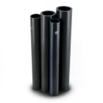 HDPE Pipes PE 80 Pressure 4 Bar Outside Diameter 280 mm Thickness 8.6 mm Black | NEPROPLAST