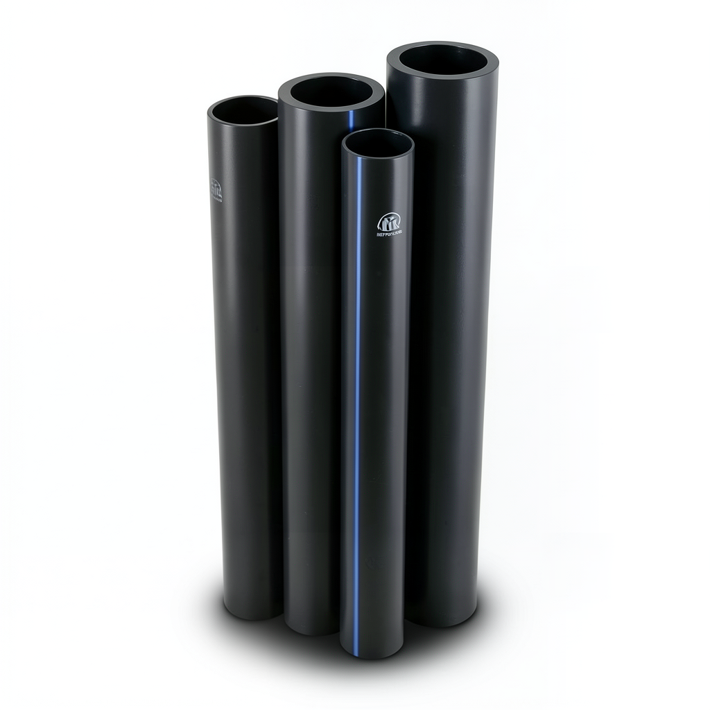HDPE Pipes PE 80 Pressure 4 Bar Outside Diameter 280 mm Thickness 8.6 mm Black | NEPROPLAST