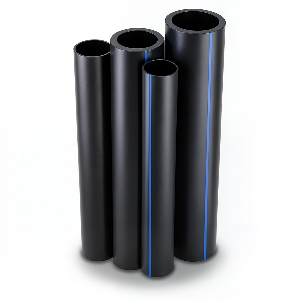 Neproplast HDPE Pipes PE 80 Pressure 4 Bar Diameter 315 mm Thickness 9.7 mm Black | NEPROPLAST