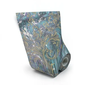Italian Wallpaper Patterned Design 10m x 0.70m Multi Colors