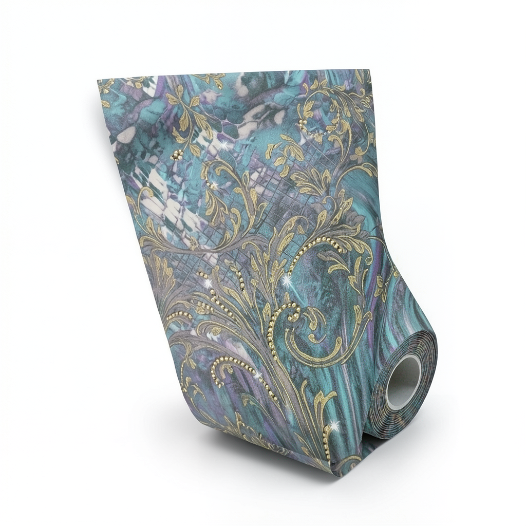 Italian Wallpaper Patterned Design 10m x 0.70m Multi Colors