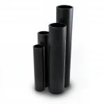 أنابيب HDPE الجودة   SDR 22  قطر خارجي 560 مم سمك 25.5 مم لون اسود