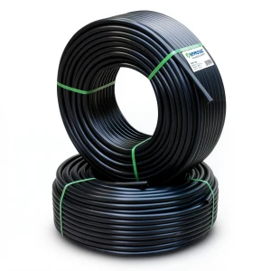 أنابيب HDPE PE 80 ضغط 4 بار قطر خارجي 50 مم سمك 1.8 مم لون اسود | نيبروبلاست