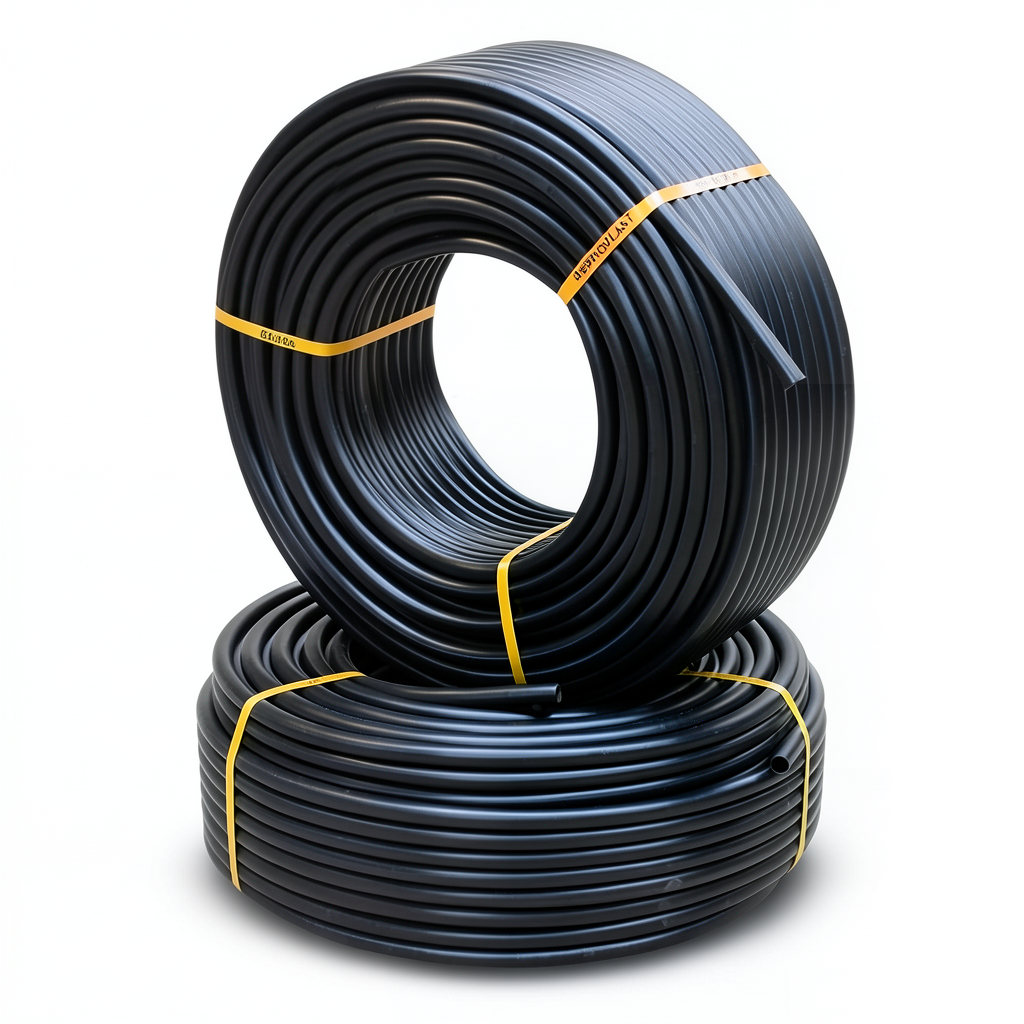 HDPE Pipes PE 80 Pressure 4 Bar Diameter 63 mm Thickness 2.0 mm Black | NEPROPLAST