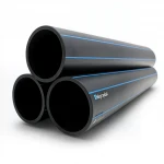 مواسير HDPE نيبروبلاست PE 100 ضغط 20 بار قطر خارجي 180 مم سمك 20.1 مم لون اسود