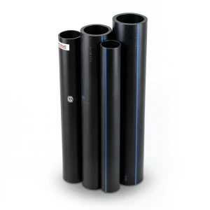 مواسير HDPE PE 80 ضغط 4 بار قطر خارجي 160 مم سمك 4.9 مم لون أسود | نيبروبلاست
