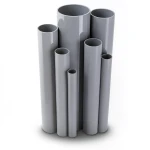 UPVC Pipes Nominal Pressure 10/20 Bar Outside Diameter 90 mm Thickness 4.3 mm Gray
