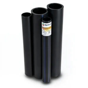 مواسير HDPE نيبروبلاست PE 80 ضغط 4 بار قطر 250 مم سمك 7.7 مم اسود | نيبروبلاست