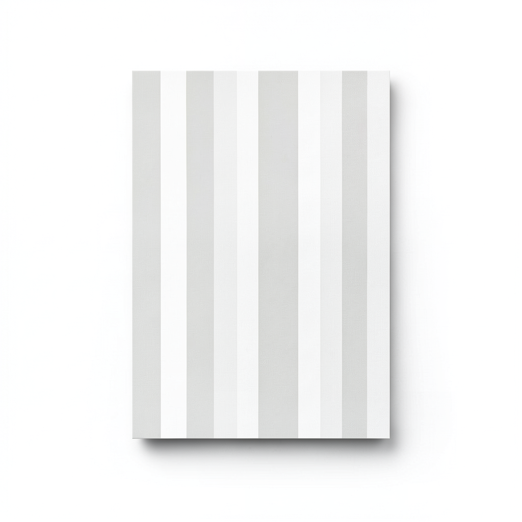 Striped Wallpaper 10m x 0.53m Light Gray, Model 440225