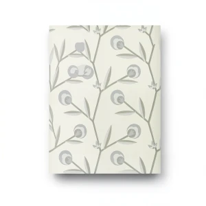 German Floral Wallpaper 10m x 0.53m Light Beige, Model 440300