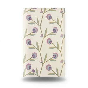 Floral Wallpaper 10m x 0.53m Beige Color, Model 440324