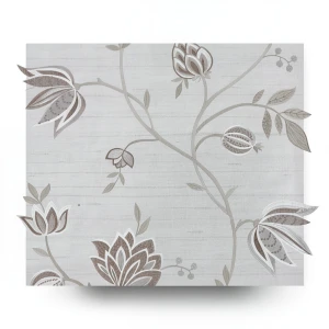 Italian Wallpaper Gray Color 10m x 1.06m Model 3011