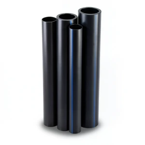 HDPE Pipes PE 80 Pressure 4 Bar Outside Diameter 400 mm Thickness 12.3 mm Black | NEPROPLAST