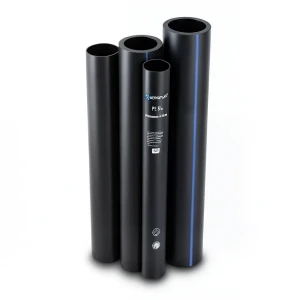 مواسير HDPE PE 80 ضغط 4 بار قطر خارجي 450 مم سمك 13.8 مم لون اسود | نيبروبلاست