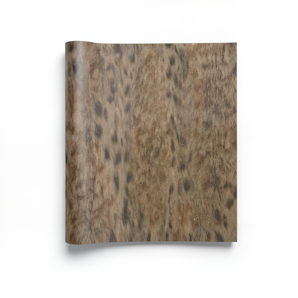 Italian Wallpaper Patterned Design Brown Color, Size 10mx0.70m, Model 14127
