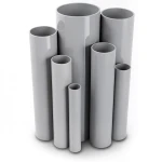 UPVC Pipes Nominal Pressure 6/20 Bar Outside Diameter 75 mm Thickness 2.2 mm Gray