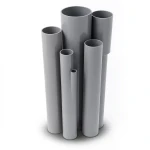 UPVC Pipes Pressure 16/20 Bar Outside Diameter 125 mm Thickness 9.3 mm Gray