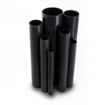 UPVC Pipes Modern Technology Schedule 40   Size 1 ½ inch Thickness 3.7  mm Black Colour