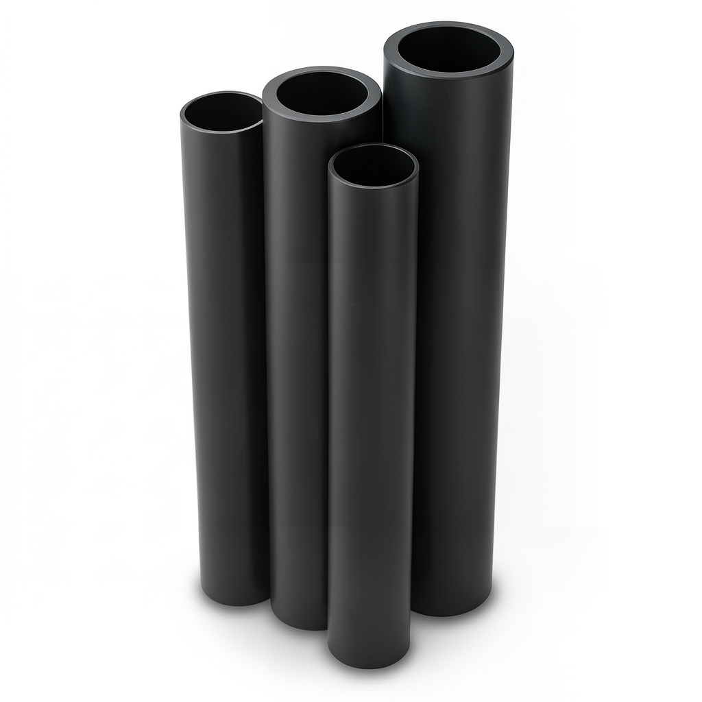 HDPE Pipes Outside Diameter 20 mm Thickness 1.8 mm Black