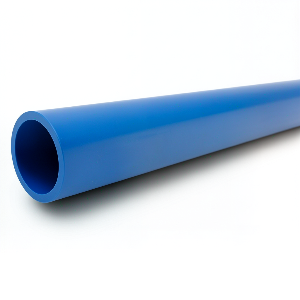 HDPE Pipes Outside Diameter 50 mm Thickness 4.6 mm Blue