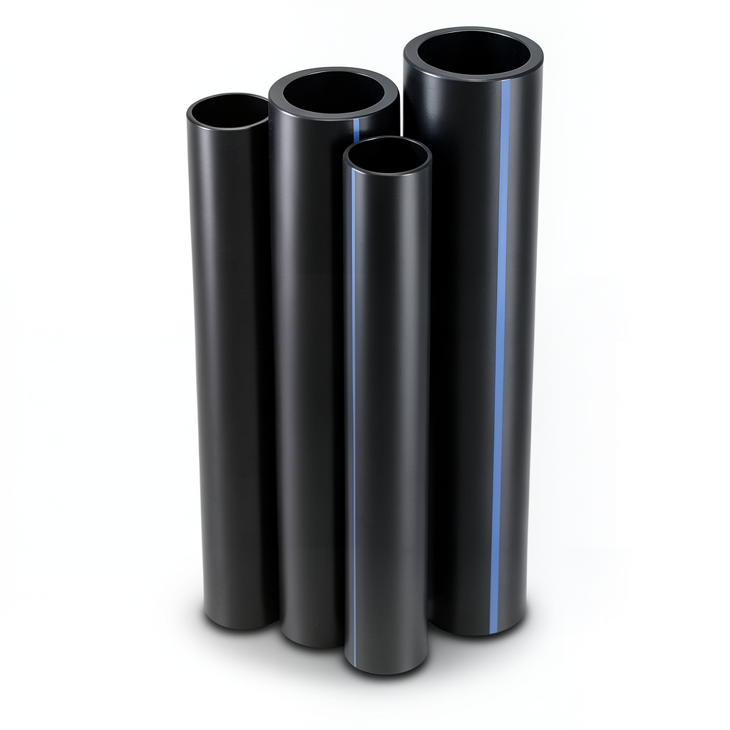 مواسير HDPE PE 80 ضغط 4 بار قطر خارجي 400 مم سمك 12.3 مم لون أسود | نيبروبلاست