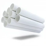UPVC Pipes Al-Rajhi Nominal Pressure 8.6 Bar Size 8 inch Thickness 6.73 mm White Colour