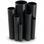 UPVC Pipes Modern Technology Nominal Pressure 2.5 Bar Outside Diameter 250 mm Thickness 2.0 mm Black Colour