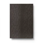 Italian Wallpaper Dark Brown Patterned Design 10mx0.70m