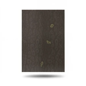 Italian Wallpaper Patterned Design Dark Brown, Size 10mx0.70m, Model 14130